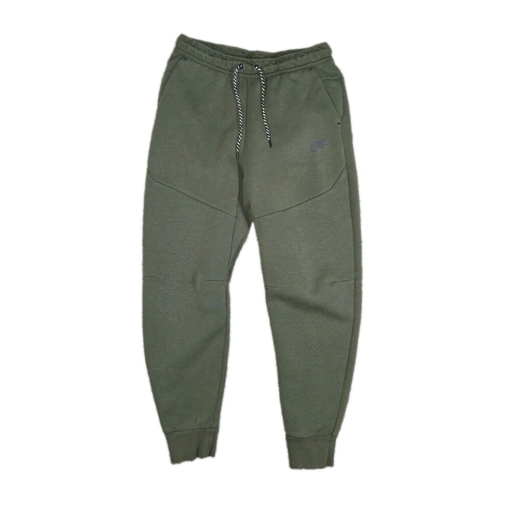 Nike Tech Fleece Joggers Mens Medium Rough Green Black Sweatpants 30x27